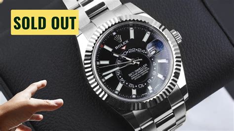 why is rolex sold out|Rolex watch shortage.